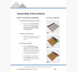 Fast Fly Mini Pack Instructions