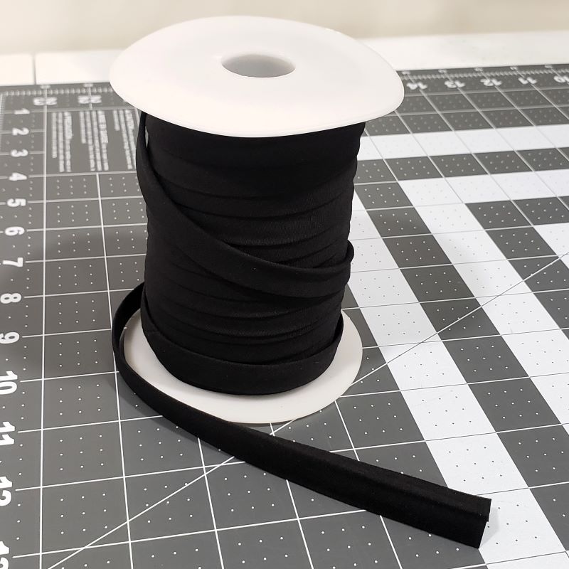 A spool of double-fold bias tape