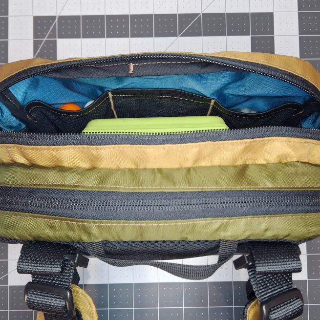 The Truckee chest pack is a full-featured fly fishing chest pack.